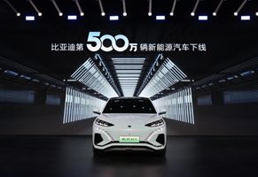 The world's first! BYD Achieves the 5th Million New Energy Vehicle Offline